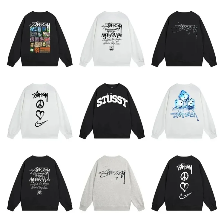   Stussy sweatshirt 